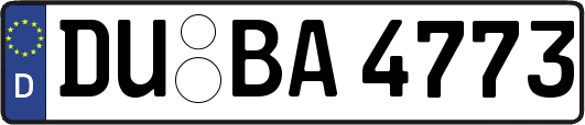 DU-BA4773