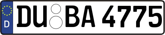 DU-BA4775