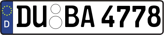 DU-BA4778