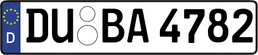 DU-BA4782