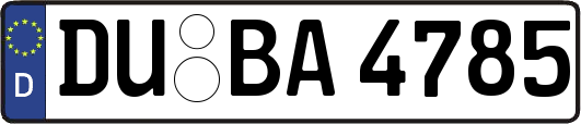 DU-BA4785