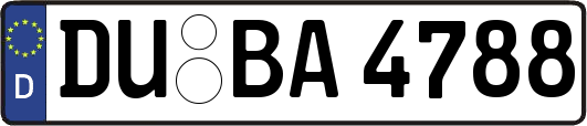 DU-BA4788