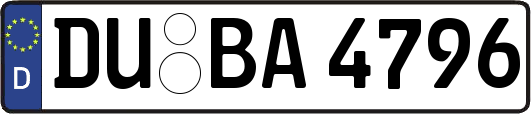 DU-BA4796