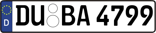 DU-BA4799