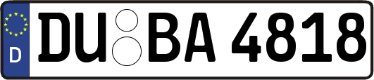 DU-BA4818