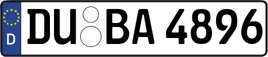 DU-BA4896