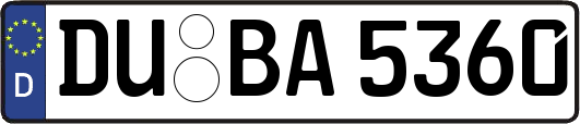DU-BA5360