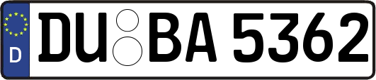 DU-BA5362