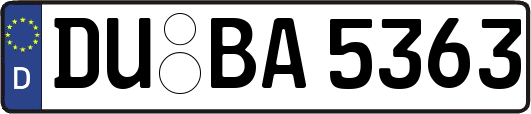 DU-BA5363