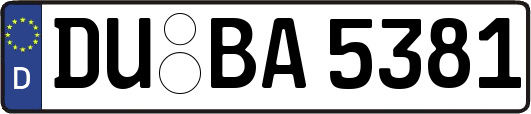 DU-BA5381