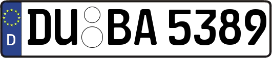 DU-BA5389