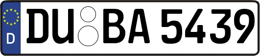 DU-BA5439