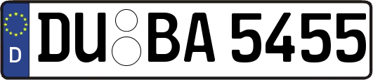 DU-BA5455