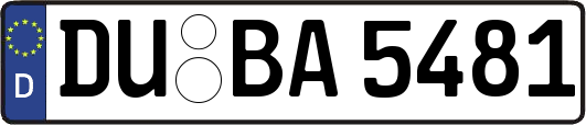 DU-BA5481