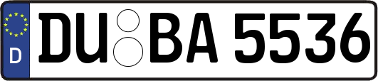 DU-BA5536