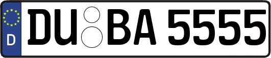 DU-BA5555