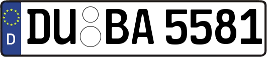 DU-BA5581