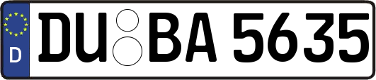DU-BA5635