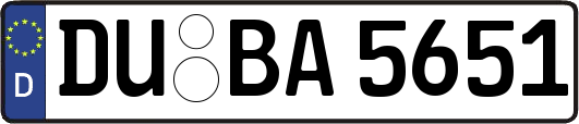 DU-BA5651