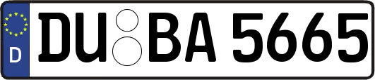DU-BA5665