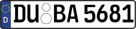 DU-BA5681