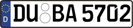 DU-BA5702
