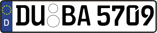 DU-BA5709