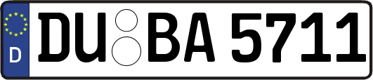 DU-BA5711