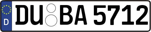 DU-BA5712
