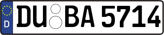 DU-BA5714
