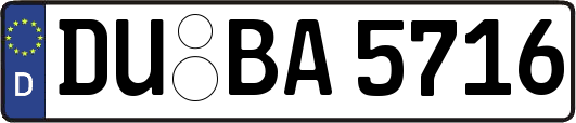 DU-BA5716