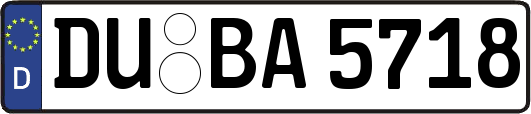 DU-BA5718