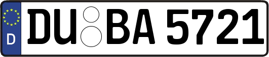 DU-BA5721