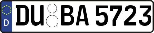 DU-BA5723