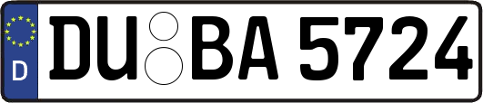 DU-BA5724