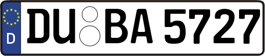 DU-BA5727