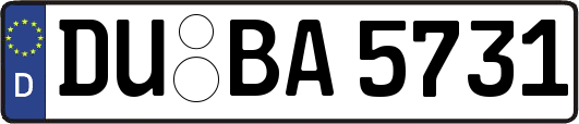 DU-BA5731