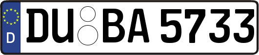 DU-BA5733