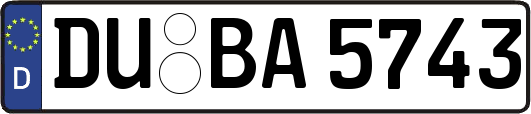 DU-BA5743