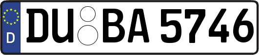 DU-BA5746