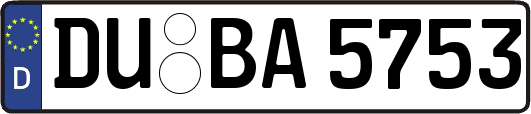DU-BA5753