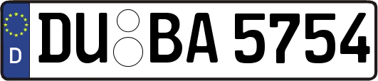 DU-BA5754