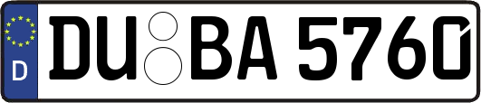 DU-BA5760