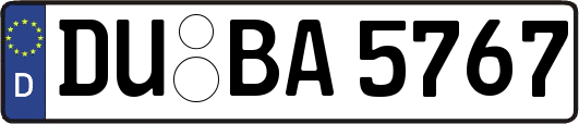 DU-BA5767