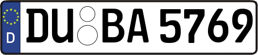 DU-BA5769