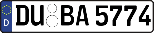 DU-BA5774