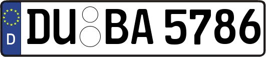 DU-BA5786