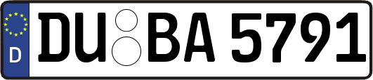 DU-BA5791