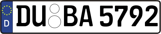DU-BA5792