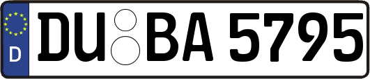DU-BA5795